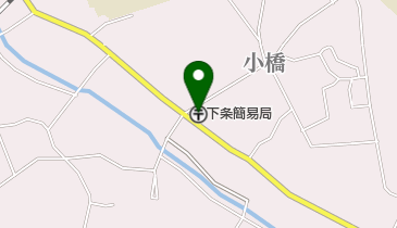 下条簡易郵便局の地図画像