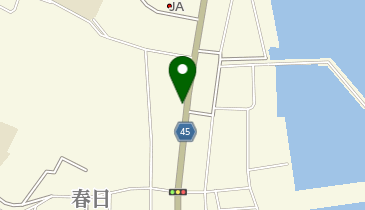 梅津簡易郵便局の地図画像