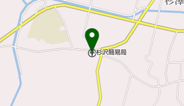 杉沢簡易郵便局の地図画像