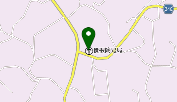 横根簡易郵便局の地図画像