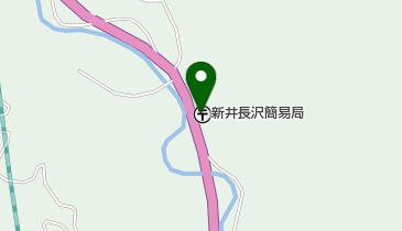 新井長沢簡易郵便局の地図画像