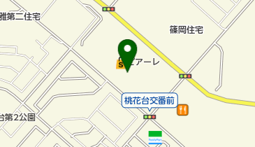 小牧桃花台郵便局の地図画像