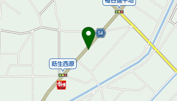 みよし莇生郵便局の地図画像