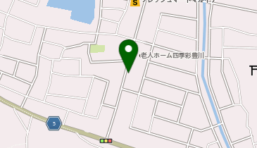 豊川八幡郵便局の地図画像