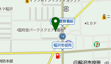 稲沢郵便局の地図画像