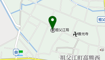 祖父江郵便局の地図画像