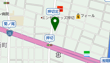 名古屋押切郵便局の地図画像