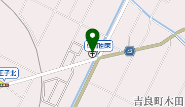 吉良町郵便局の地図画像