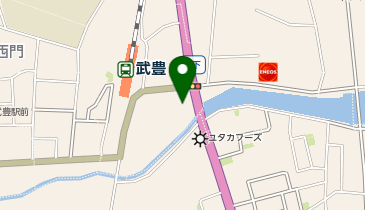 武豊郵便局の地図画像