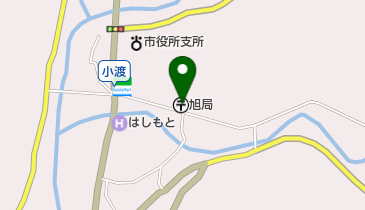 旭郵便局の地図画像