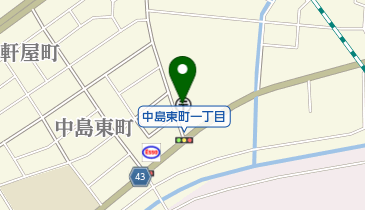 六ッ美郵便局の地図画像