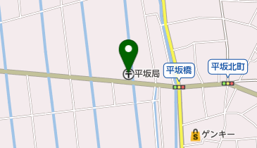 平坂郵便局の地図画像