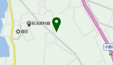 小鈴谷郵便局の地図画像