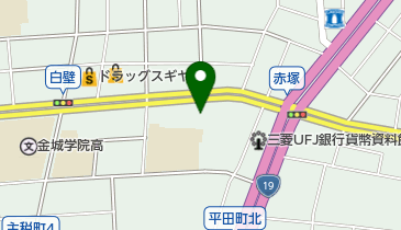 名古屋東郵便局の地図画像