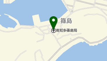 南知多篠島郵便局の地図画像