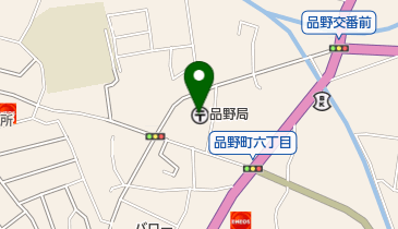 品野郵便局の地図画像
