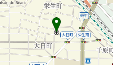 名古屋栄生郵便局の地図画像