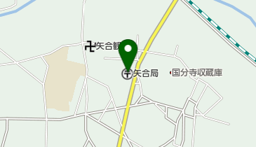 矢合郵便局の地図画像