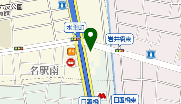 名古屋水主町郵便局の地図画像