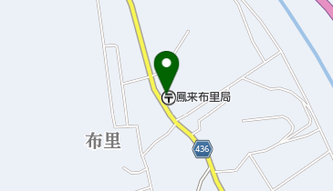 鳳来布里郵便局の地図画像