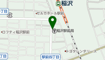 稲沢駅前郵便局の地図画像