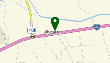 六連郵便局の地図画像