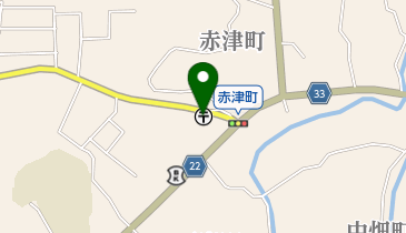 瀬戸赤津郵便局の地図画像