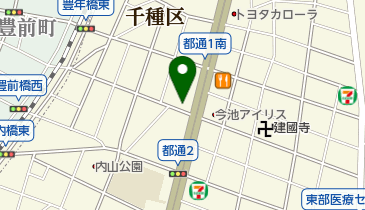 名古屋都通郵便局の地図画像