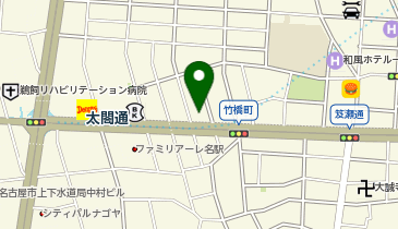 名古屋太閤通三郵便局の地図画像