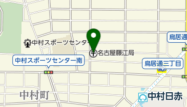名古屋藤江郵便局の地図画像