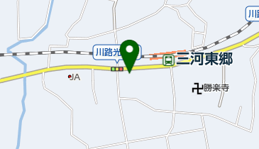 新城川路郵便局の地図画像