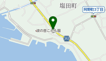 常滑樽水郵便局の地図画像