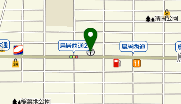名古屋稲葉地郵便局の地図画像