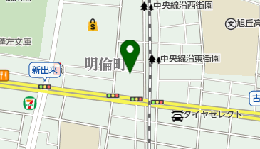 名古屋新出来郵便局の地図画像