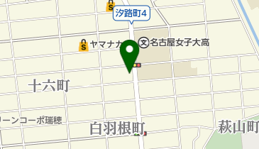 名古屋汐路郵便局の地図画像