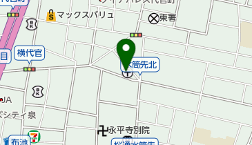 名古屋代官郵便局の地図画像