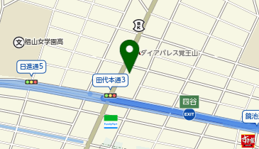 名古屋田代郵便局の地図画像
