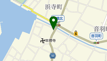 碧南大浜郵便局の地図画像