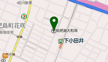 枇杷島大和郵便局の地図画像
