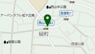 名古屋西山郵便局の地図画像