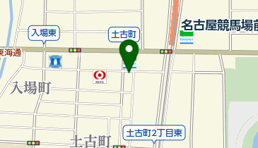 名古屋土古郵便局の地図画像