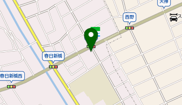 春日郵便局の地図画像