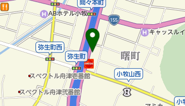 小牧山西郵便局の地図画像