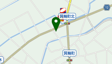 安城箕輪郵便局の地図画像