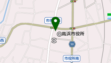 高浜馬場郵便局の地図画像