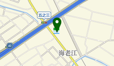 弥富海老江郵便局の地図画像