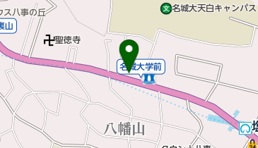 名古屋名城大学内郵便局の地図画像