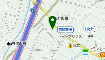 名古屋高針郵便局の地図画像