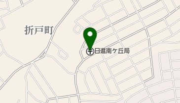 日進南ケ丘郵便局の地図画像