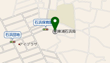 東浦石浜郵便局の地図画像